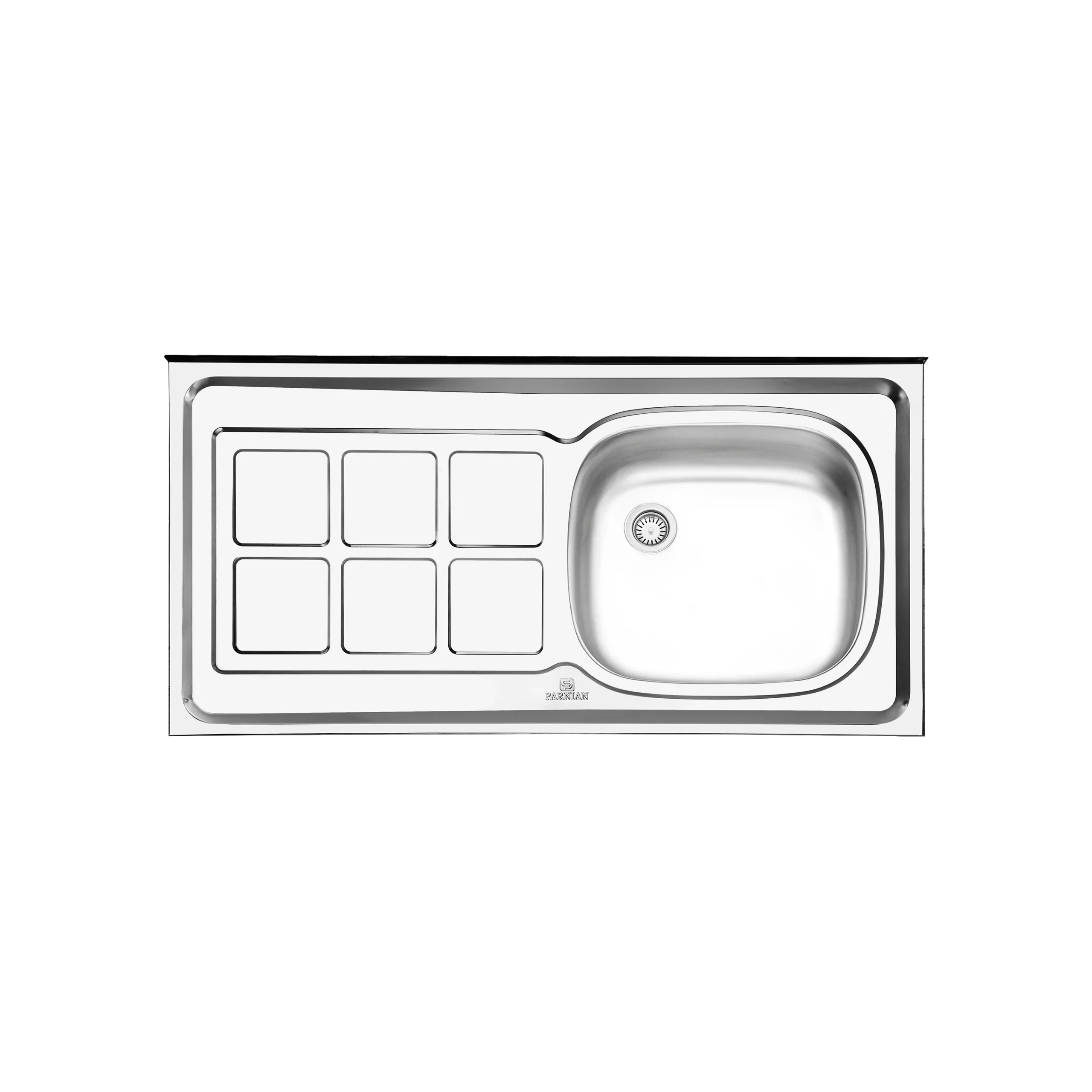 سینک ظرفشویی پرنیان مدل PS 3107
