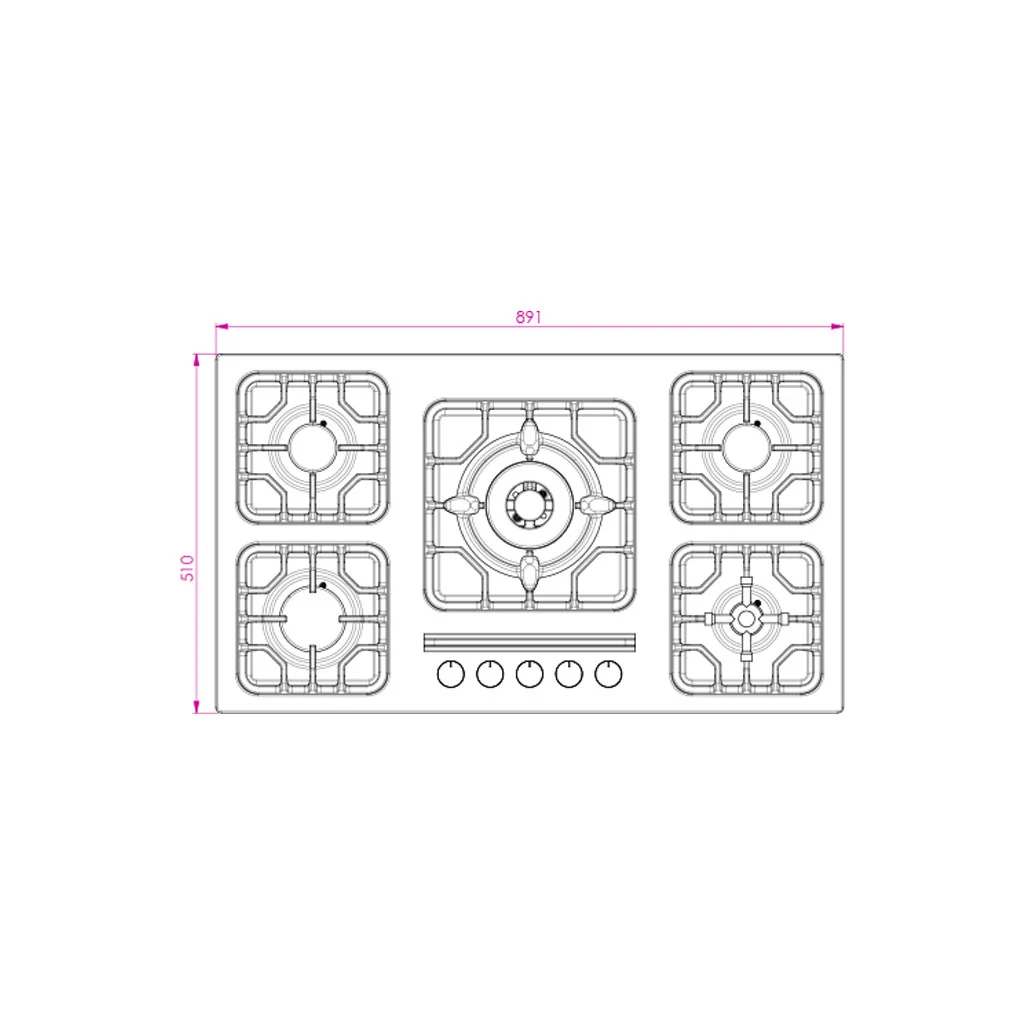 اجاق مدل 523 Multistep - تصویر 3