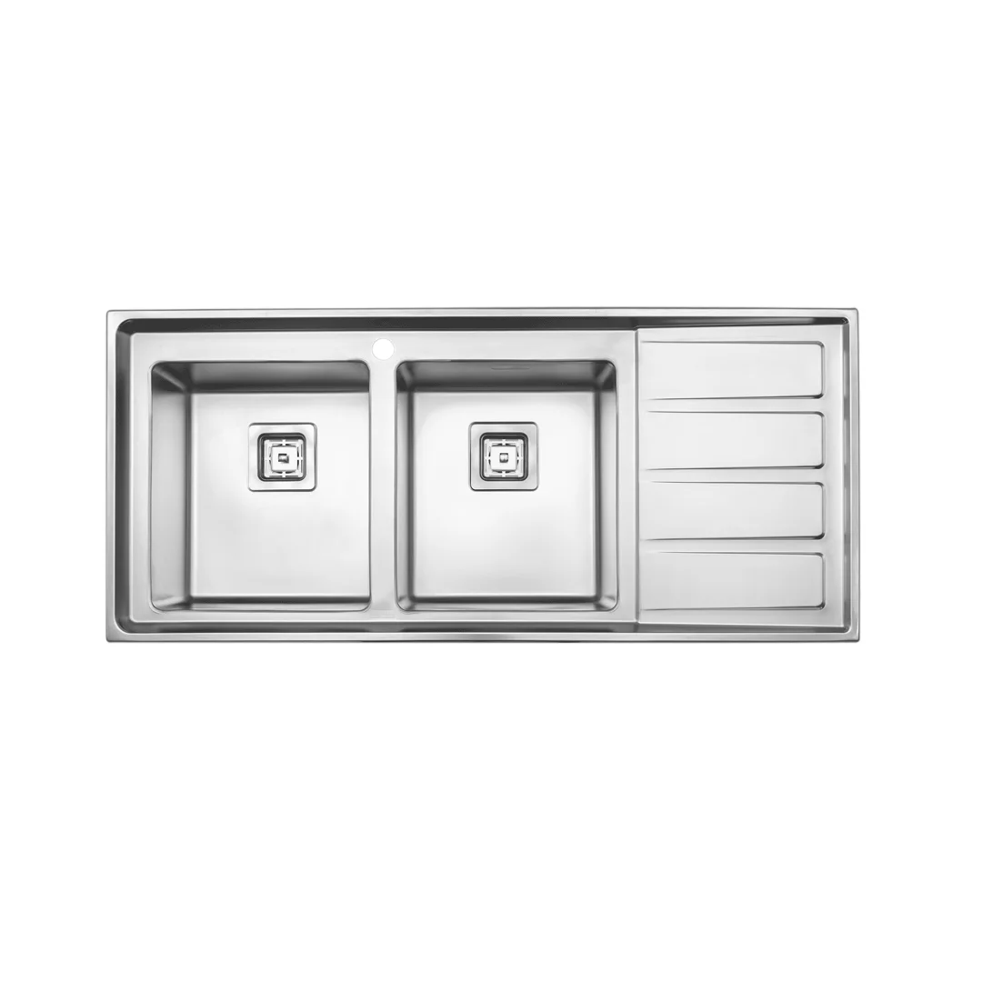 سینک دو لگنه فانتزی 951 توکار استیل البرز