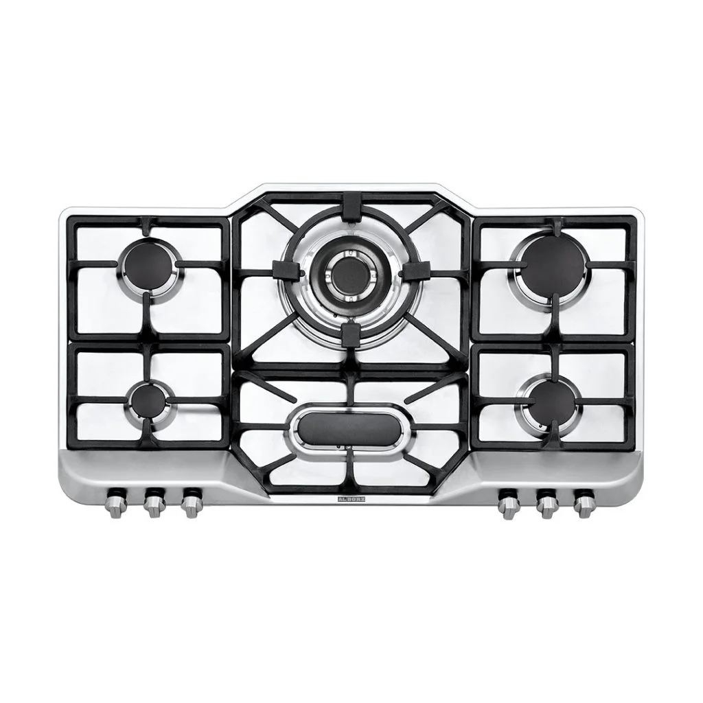 اجاق گاز رومیزی شش شعله‌ مدل S-6901 استیل البرز