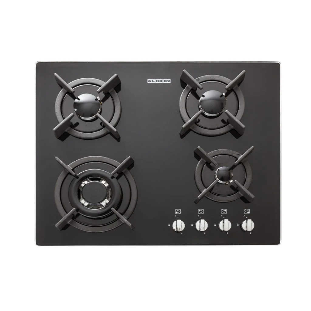 اجاق گاز رومیزی چهار شعله‌ مدل G-4602 استیل البرز