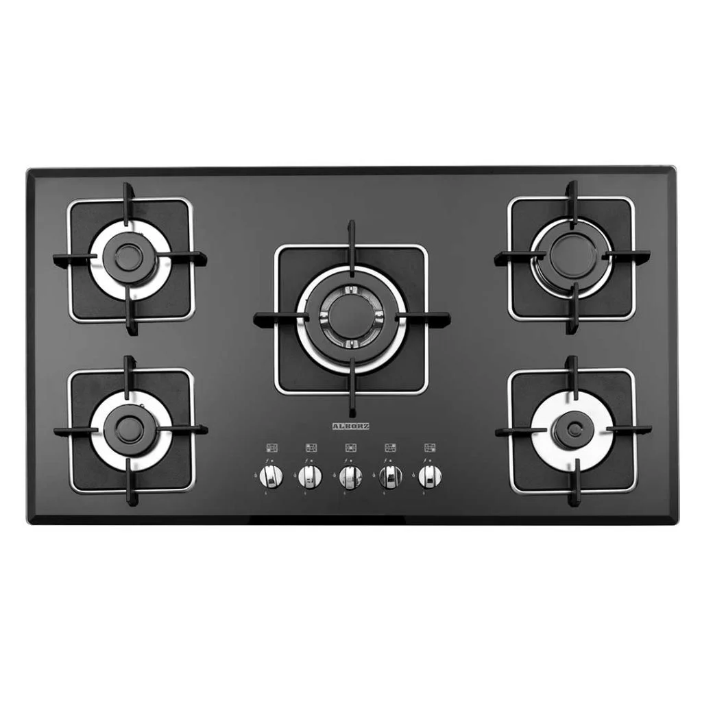 اجاق گاز رومیزی پنج شعله مدل G-5960 i استیل البرز