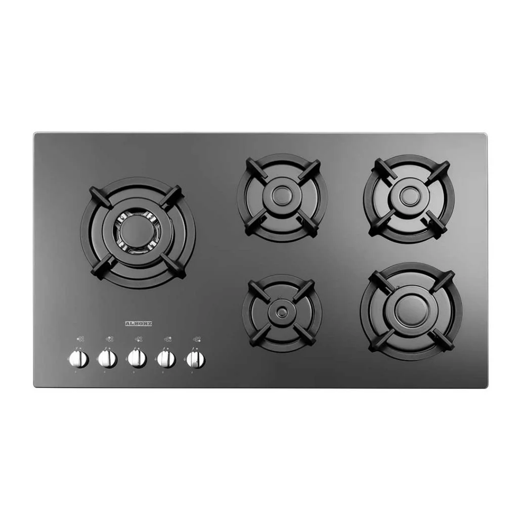 اجاق گاز رومیزی پنج شعله مدل G-5957 i – L&R استیل البرز