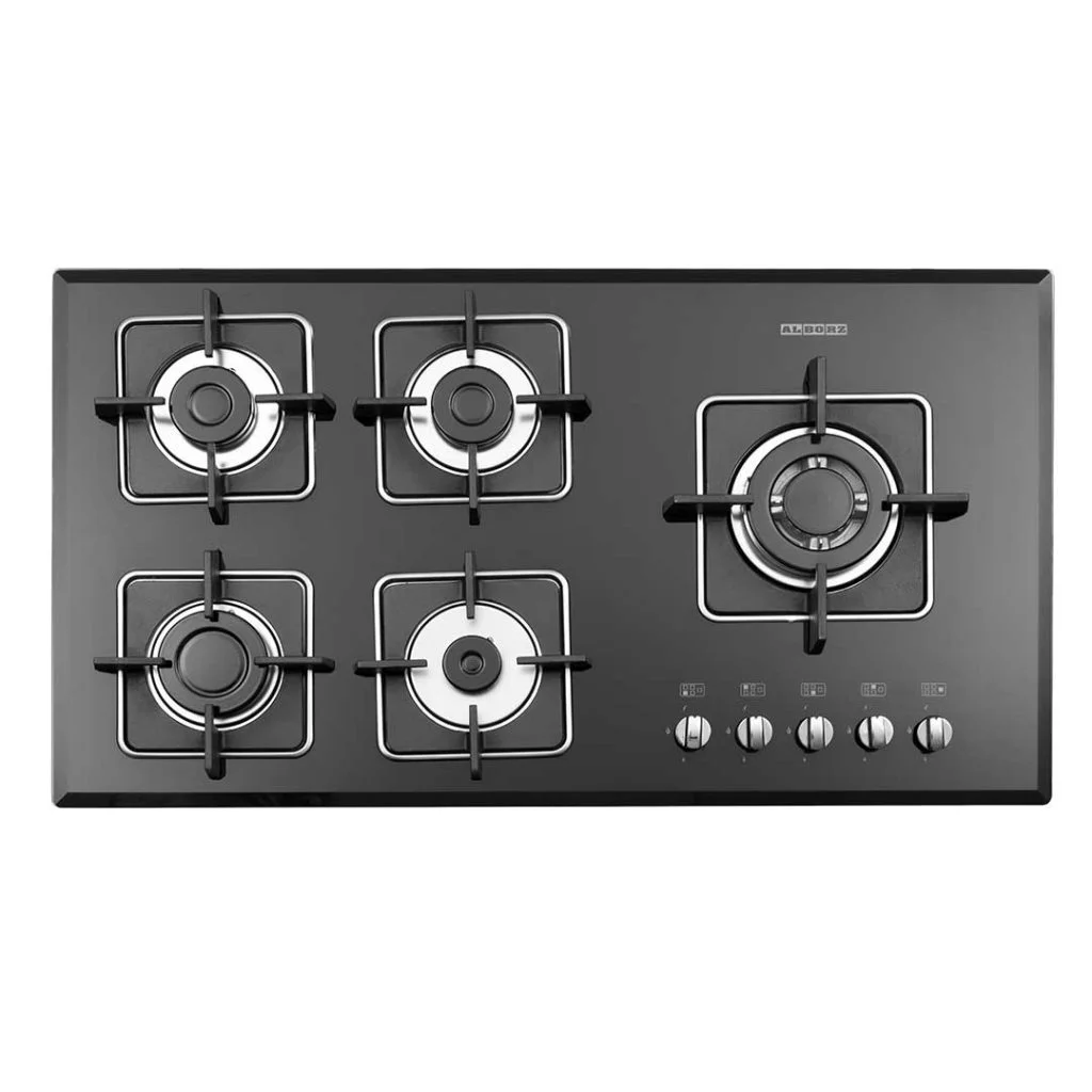 اجاق گاز رومیزی پنج شعله مدل G-5959 i – L&R استیل البرز 