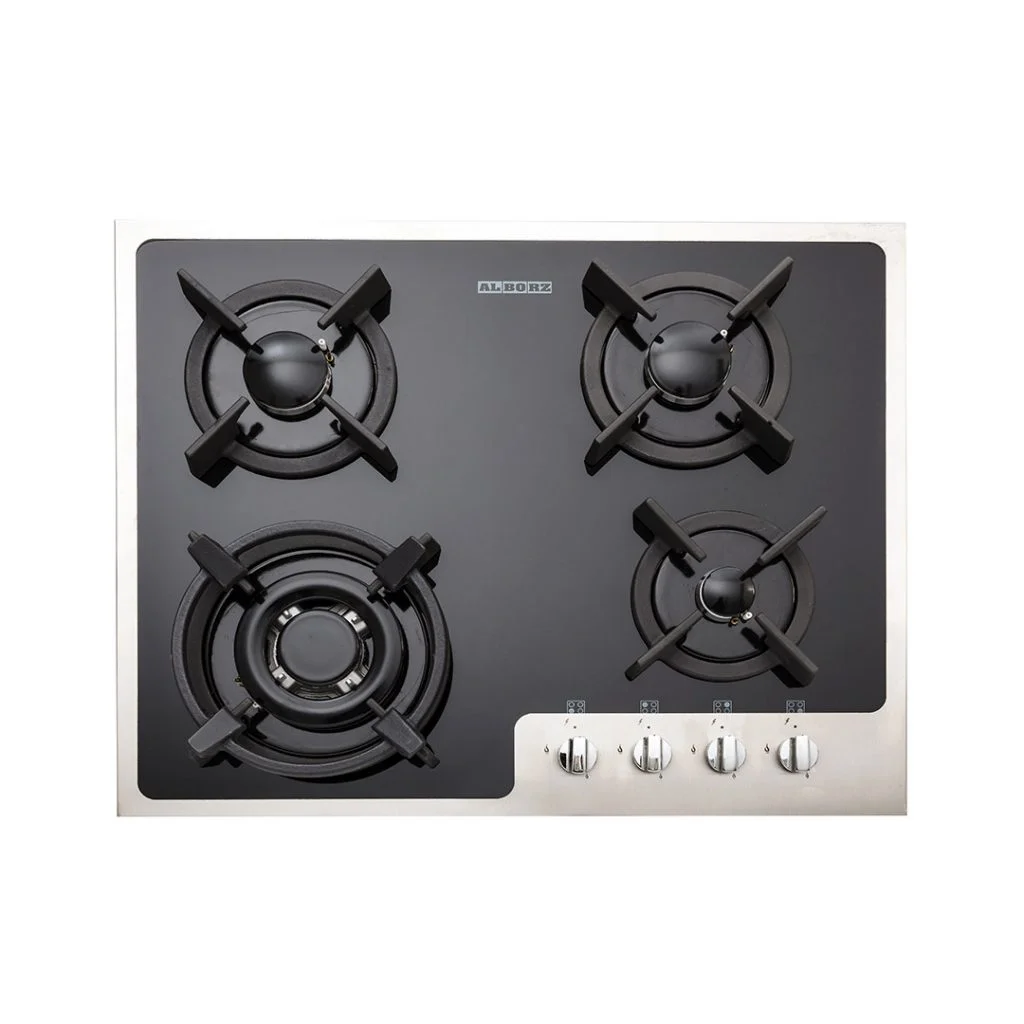 اجاق گاز رومیزی چهار شعله‌ مدل G-4602 S استیل البرز