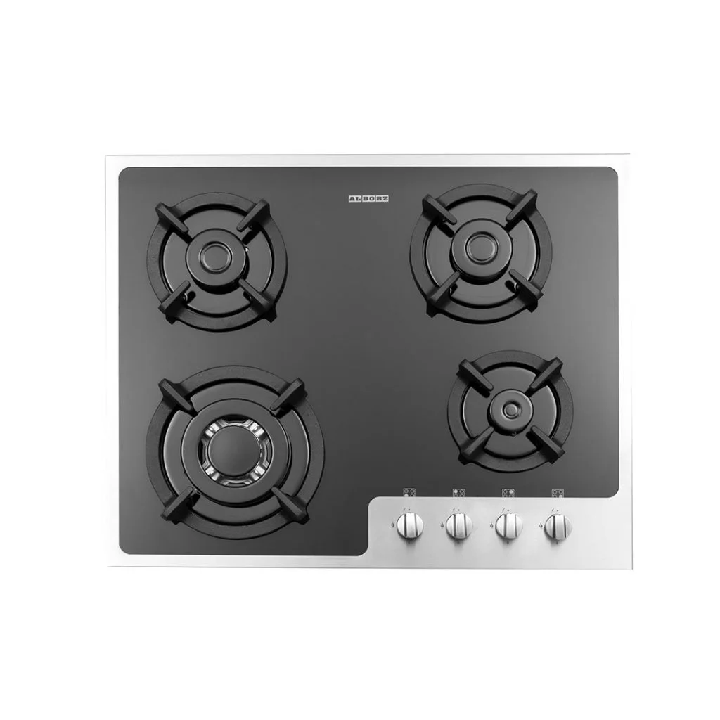 اجاق گاز رومیزی چهار شعله مدل G-4652 i s استیل البرز