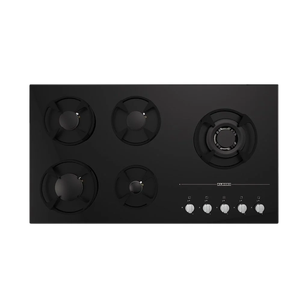اجاق گاز رومیزی پنج شعله مدل G-5917 – R&L استیل البرز